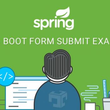 spring boot form submit example