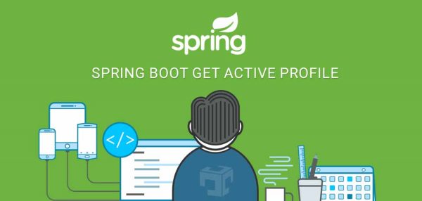Spring boot get active profile