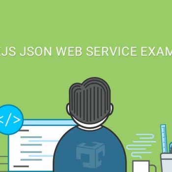 NodeJS JSON Web Service Example